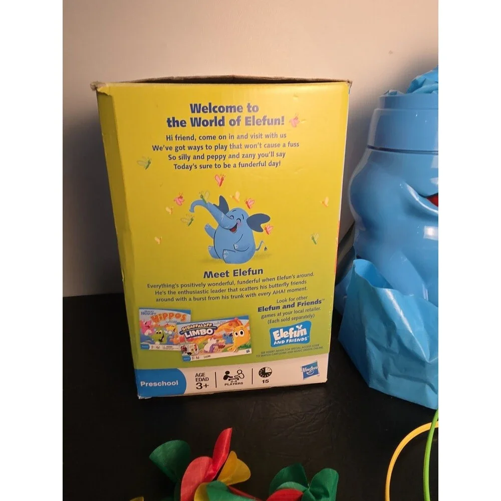 Hasbro Elefun Butterfly Catching Game 2008 Tested Working Read Vintage